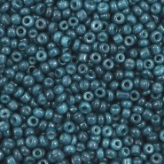 Seed beads 11/0 (2mm) Dark adriatic blue